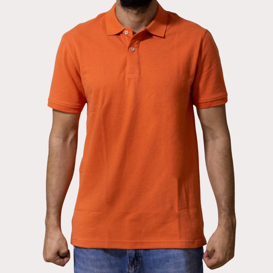 Light Orange Polo T-Shirt