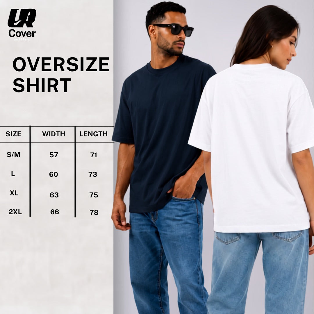 Basic Black Over size T-shirt