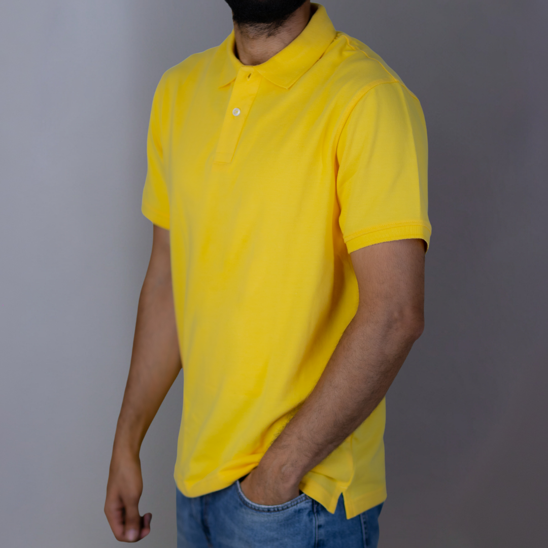 Yellow Polo T-Shirt