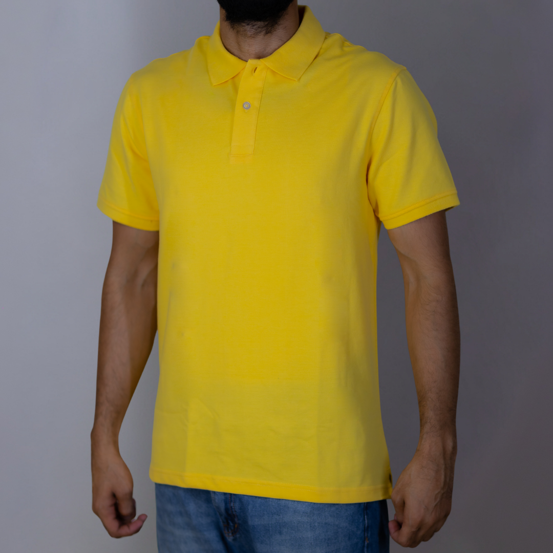 Yellow Polo T-Shirt