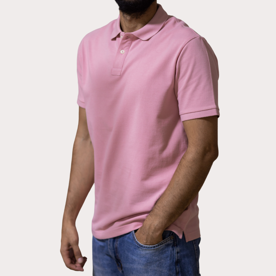 Pink Polo T-Shirt