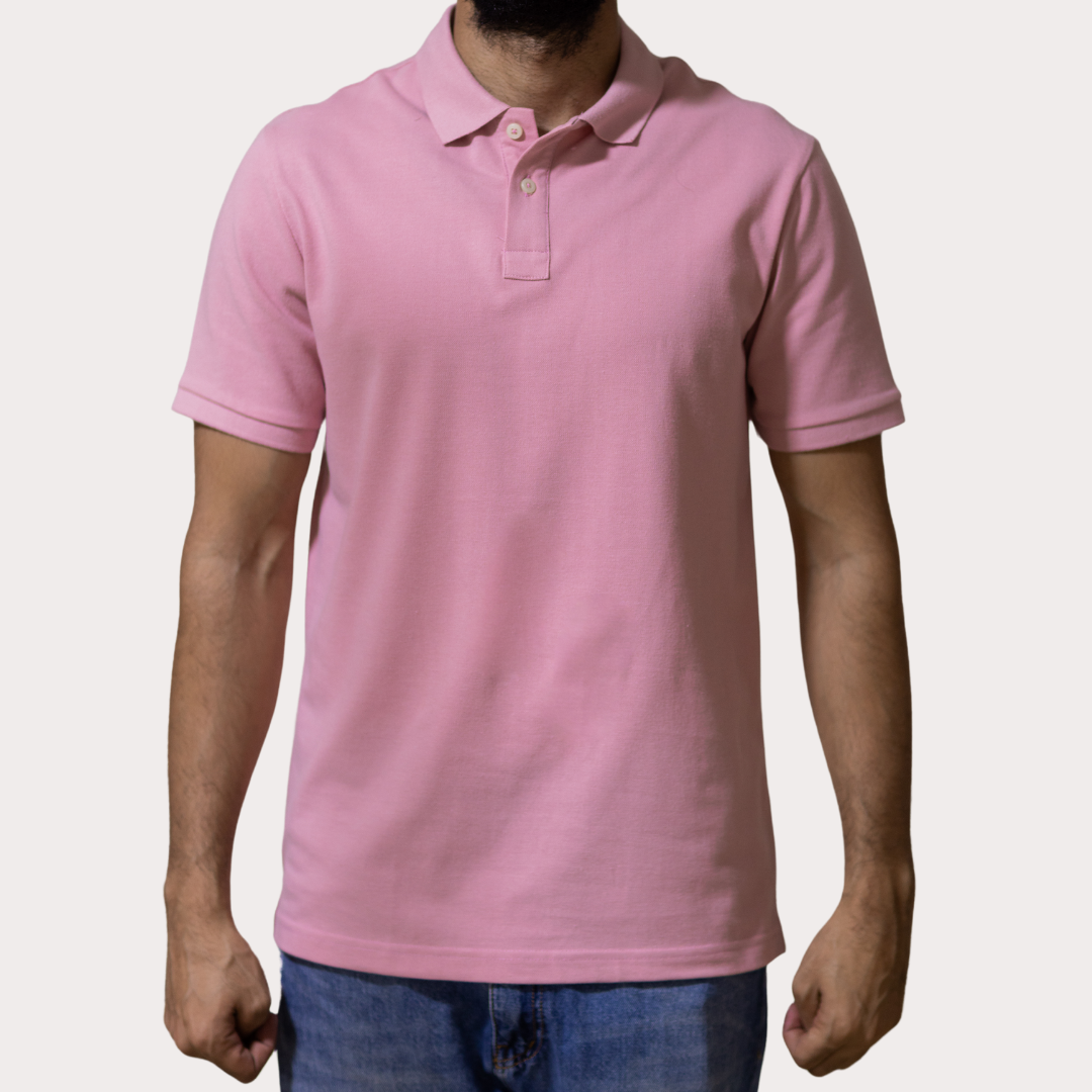 Pink Polo T-Shirt
