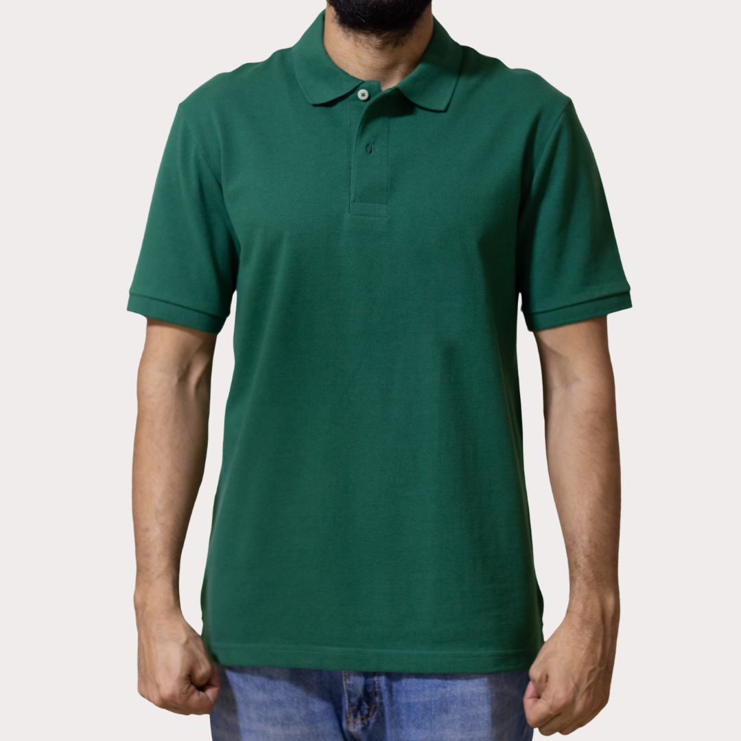 Dark Green Polo T-Shirt