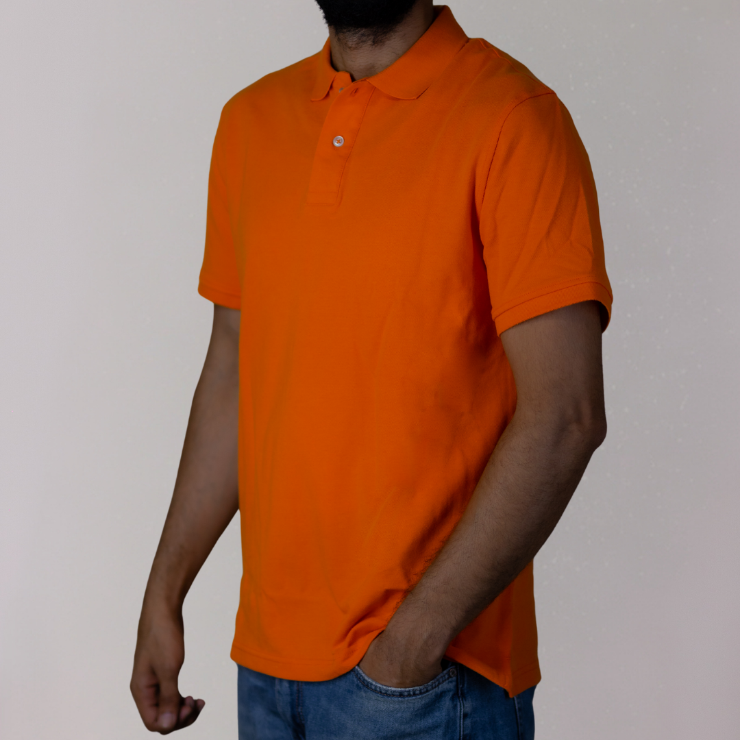 Orange Polo T-Shirt