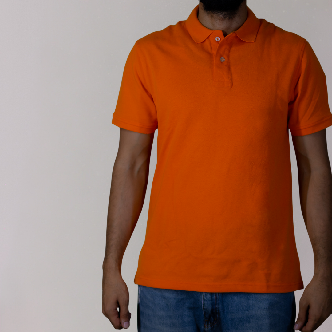 Orange Polo T-Shirt