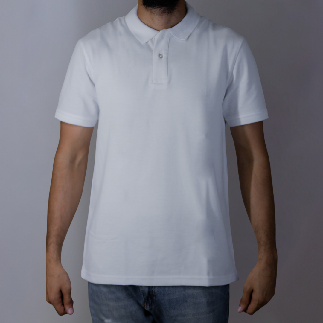 White Polo T-Shirt