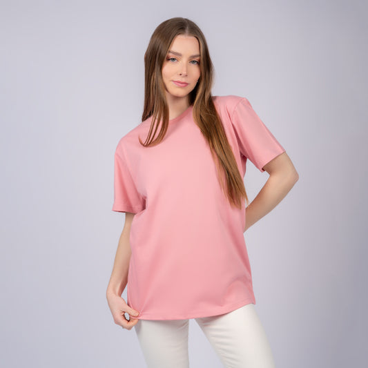 Pink Women Short Sleeve T-Shirt