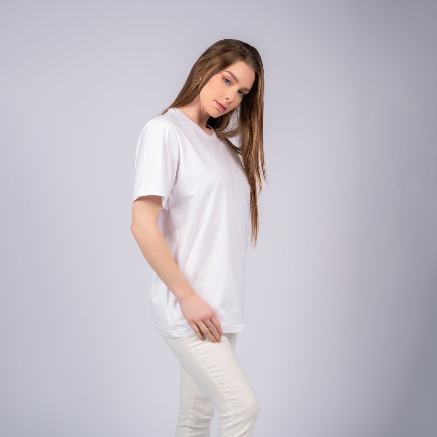White Women Short Sleeve T-Shirt
