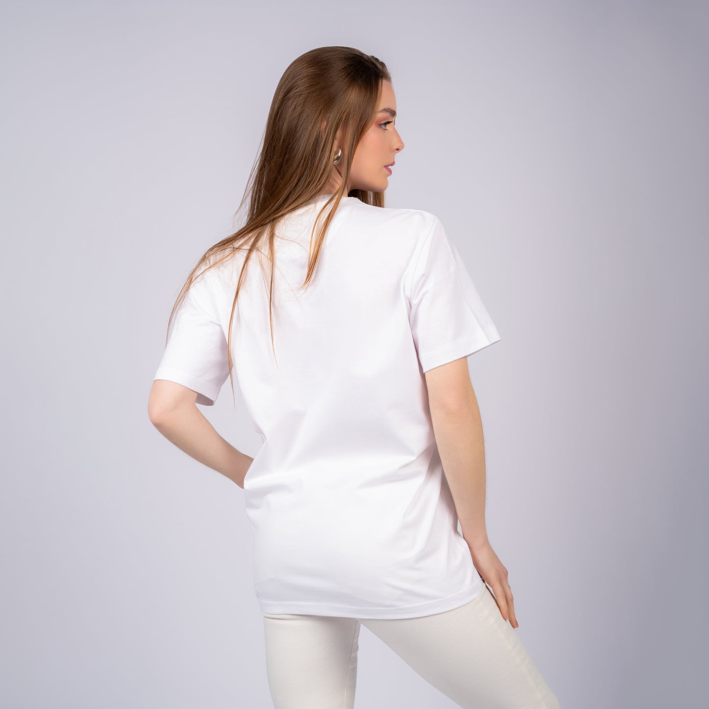 White Women Short Sleeve T-Shirt