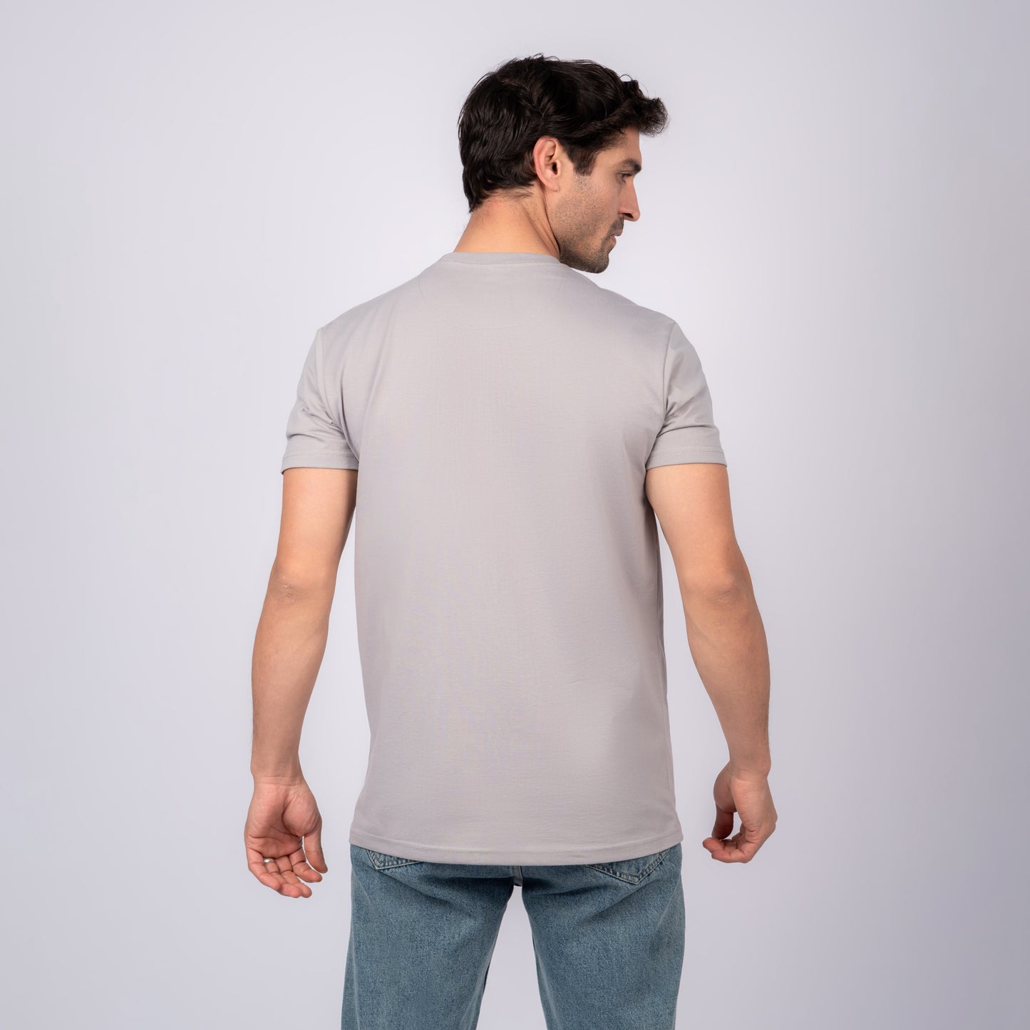 Gray Short Sleeve T-Shirt