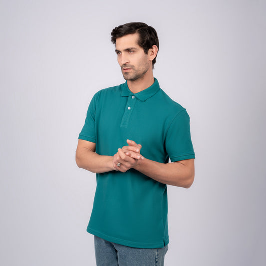 Pine Green Polo T-Shirt