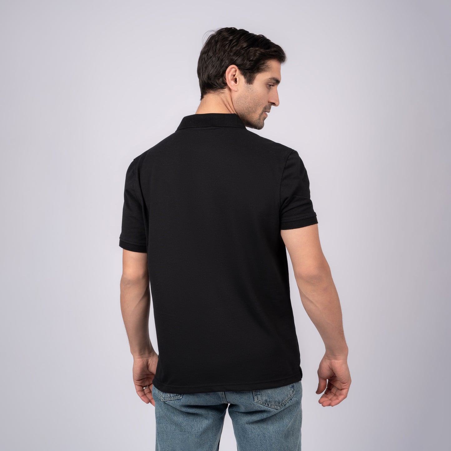 Black Polo T-Shirt