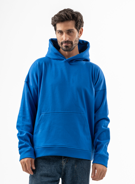 Blue Over-Size hoodie