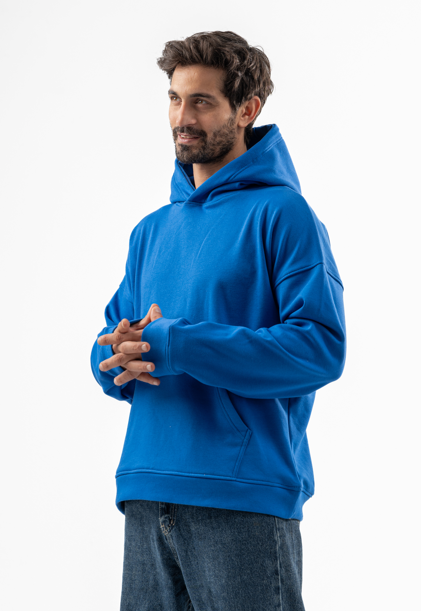 Blue Over-Size hoodie