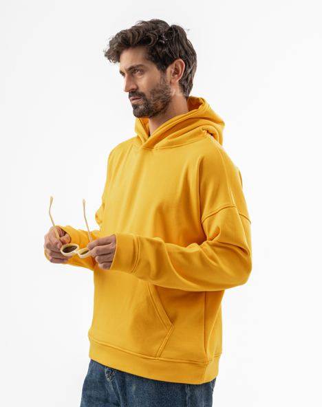 Yellow Over-Size hoodie