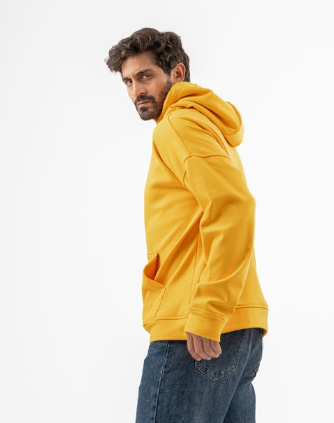 Yellow Over-Size hoodie