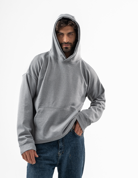 Gray Over-Size hoodie