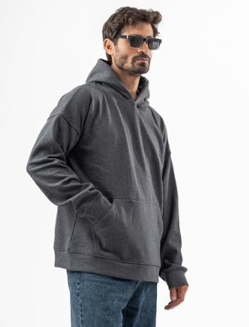 Dark Grey Over-Size hoodie