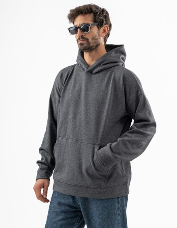 Dark Grey Over-Size hoodie