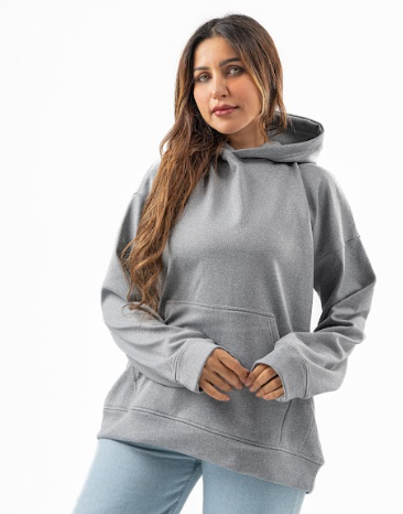 Gray Over-Size hoodie