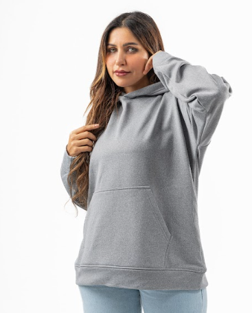 Gray Over-Size hoodie