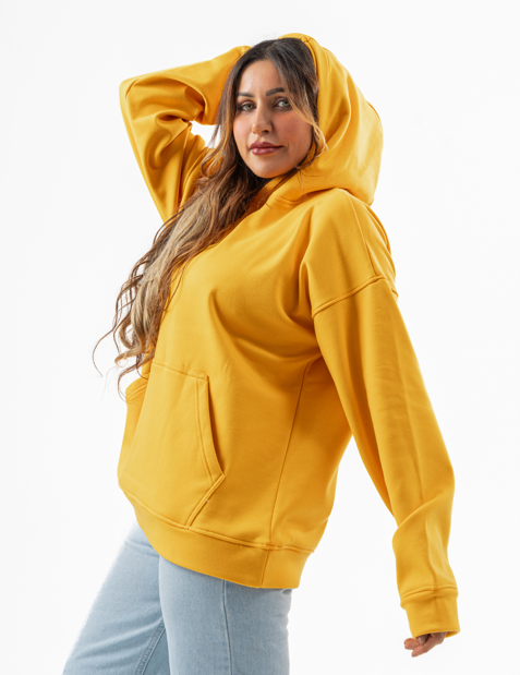 Mustard Over-Size hoodie